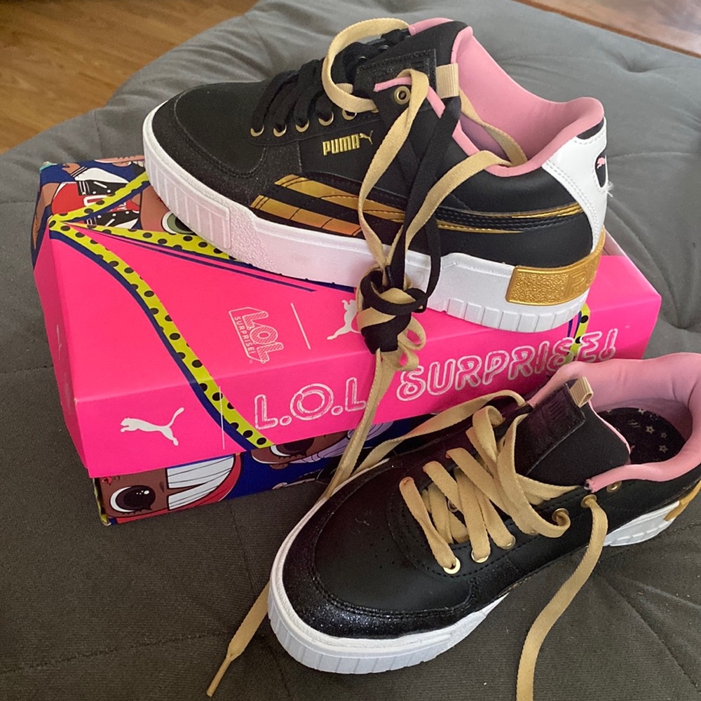 LOL Surprise Puma Cali sport Black, slightly worn at bottoms